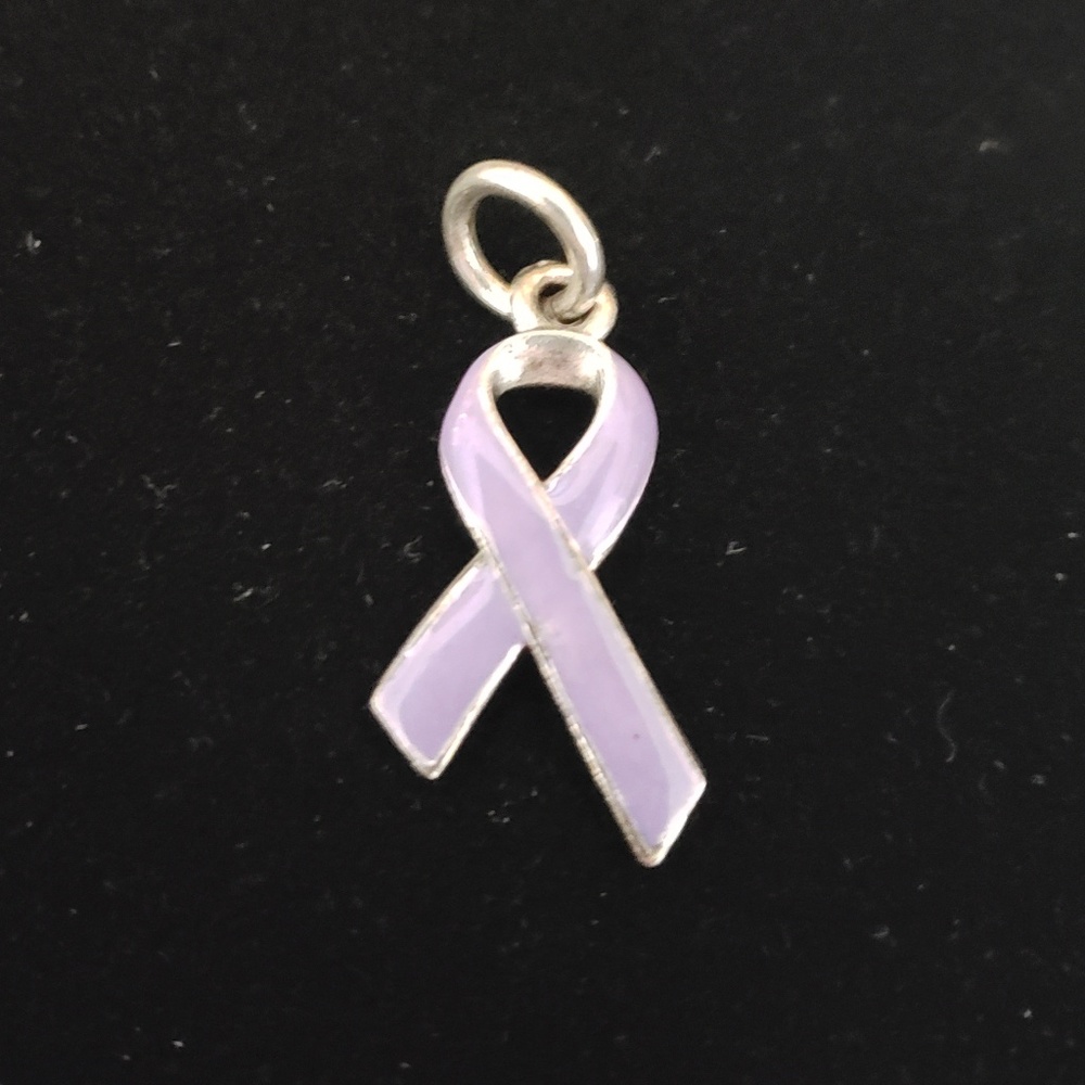 Beaucoup Designs Pancreatic Cancer Ribbon Charm